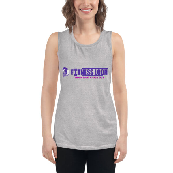 Ladies’ Muscle Tank - Light - Image 2