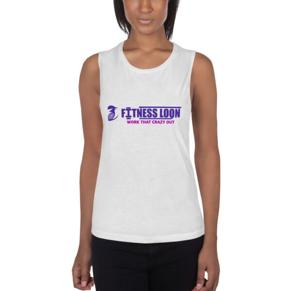 Ladies’ Muscle Tank - Light - Image 3
