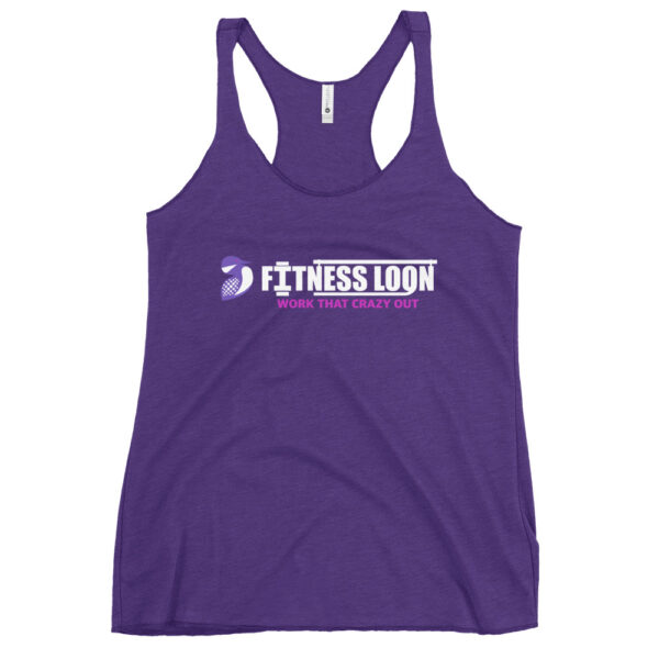 Women's Racerback Tank - Dark - Image 7